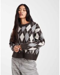 ONLY - Brushed Knitted Jumper - Lyst