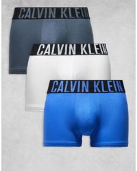 Calvin Klein - Intense Power 3 Pack Cotton Boxer Briefs - Lyst