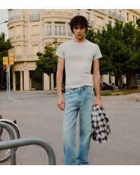 Bershka - Tall Straight-Leg Jeans - Lyst