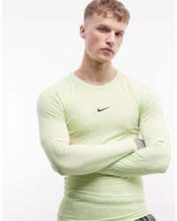 Nike - Nike Pro Dri-fit Long Sleeve Top - Lyst
