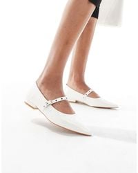 SEQWL - Jordan Pointed Toe Balelt Flats - Lyst
