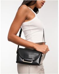AllSaints - Francine Leather Crossbody Bag - Lyst