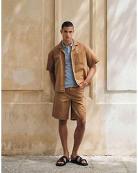 ASOS - Loose Denim Jorts - Lyst
