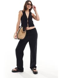Iisla & Bird - Skinny Waistband Beach Trouser Co-ord - Lyst