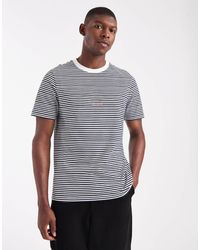 Farah - Goldney Stripe T-shirt - Lyst