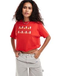 Daisy Street - X Miffy Cropped T-shirt With Love Me Miffy Graphic - Lyst