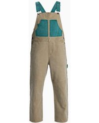Quiksilver - Sand Relaxed Dungarees - Lyst