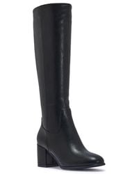 SEQWL - Knee High Boots With Zip Fastening Comfortable Casual Shoes - Lyst