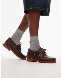 Timberland - Authentics 3 Eye Classic Boat Shoes - Lyst