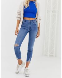 pull and bear capri jeans