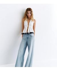 Pull&Bear - Loose Oversize Jeans - Lyst