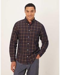 GANT - Camisa A Cuadros De Corte Estándar De Pana De - Lyst
