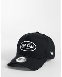 KTZ - E Frame New York Rubber Logo Patch Cap - Lyst