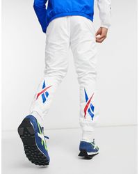 reebok white pants