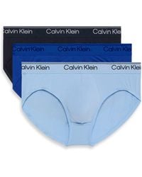 Calvin Klein - – micro stretch – 3er-pack hüfthohe slips - Lyst