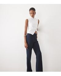 ASOS - Tall Tailored Slinky Flare Trousers - Lyst