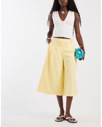 ASOS - Tailored High Waist Culotte Trousers - Lyst