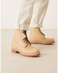 Timberland - – wasserdichte 8-inch-boots zum schnüren aus vollnarbenleder - Lyst