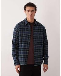 Abercrombie & Fitch - Long Sleeve Flannel Shirt - Lyst