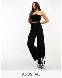ASOS - Asos design tall – elegante hose aus jersey - Lyst