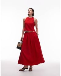 Mango - Jupe mi-longue coupe circulaire - Lyst