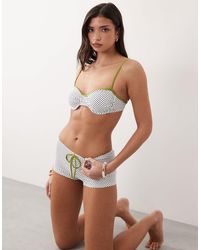Candypants - Polka Dot Micro Short - Lyst