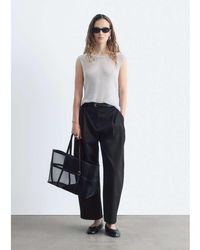 & Other Stories - Wide Leg Balloon Shape Pants With Front Pleats - Lyst