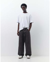 Pull&Bear - Relaxed Fit Baggy Jeans - Lyst