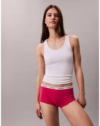 Calvin Klein - Braguitas Vibrante De Estilo Culotte Icon Logo De - Lyst
