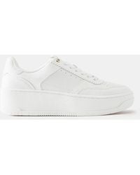 Pull&Bear - Sneakers Met Plateauzool En Detail - Lyst