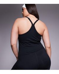 4505 - Curve Icon Yoga Cami With Inner Bra And Adjustable Straps - Lyst
