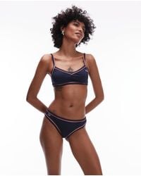Lacoste - Co-ord Bikini Top - Lyst
