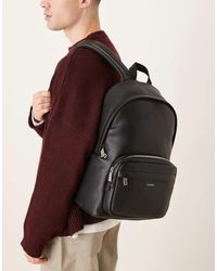 Calvin Klein - Round Backpack With Front Pocket - Lyst