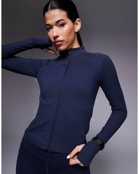4505 - Icon Zip Up Performance Long Sleeve Top - Lyst