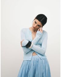 ASOS - Sheer Second Skin Cardigan - Lyst