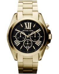 Michael Kors - – bradshaw – chronograph für damen aus em edelstahl - Lyst