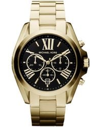 Michael Kors - – bradshaw – chronograph für damen aus em edelstahl - Lyst