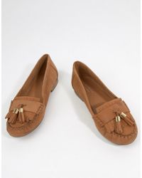 carvela tan loafers