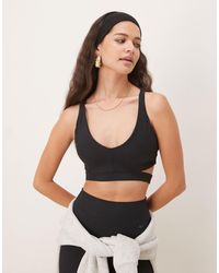 Nike - – zenvy dri-fit – gerippter sport-bh - Lyst