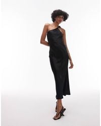& Other Stories - – midikleid aus satin - Lyst