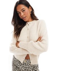 ASOS - – flauschige strickjacke - Lyst