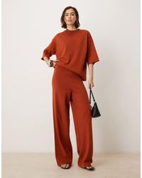 ASOS - Knitted Structured Trouser Co-ord - Lyst
