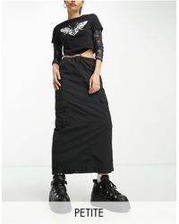 New Look - Parachute Maxi Skirt - Lyst