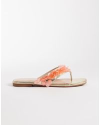 Glamorous - Flip Flops With Shell - Lyst
