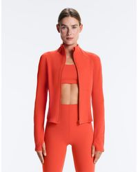 Oysho - Light Warm Jacket With Seams - Lyst