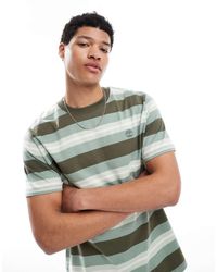 Timberland - Striped Short Sleeve Tee - Lyst
