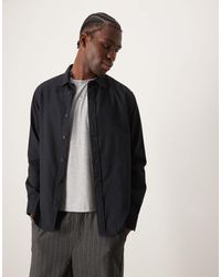 SELECTED - – oversize-hemd aus flanell - Lyst