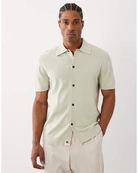 Farah - Poplar Short Sleeve Knit Logo Polo Shirt - Lyst