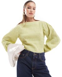 & Other Stories - Textured Blouse - Lyst