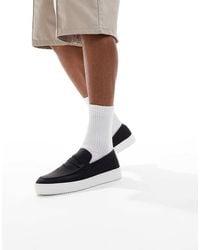 Brave Soul - Faux Suede Loafers - Lyst